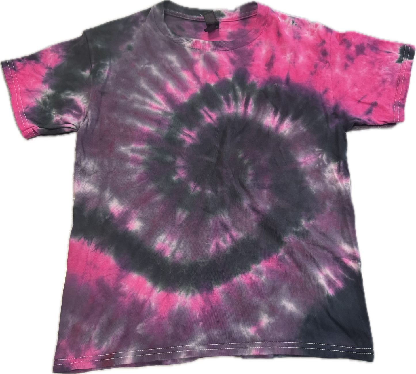 Pink & Black Swirl