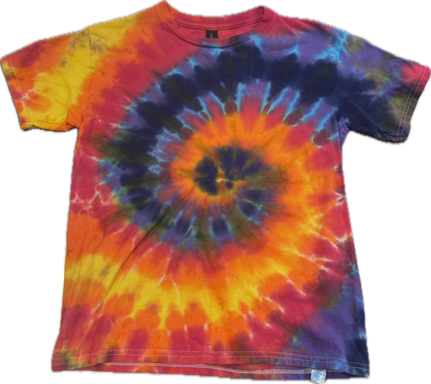 Purple & Orange Swirl